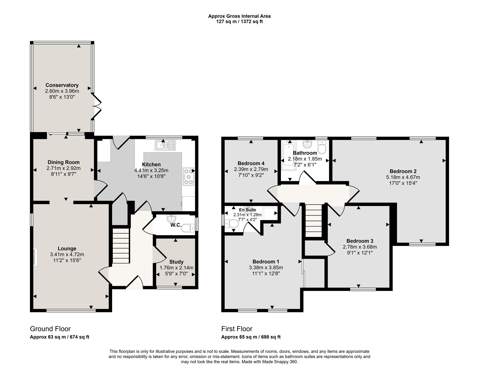 8 Old River Close, Manchester floorplan