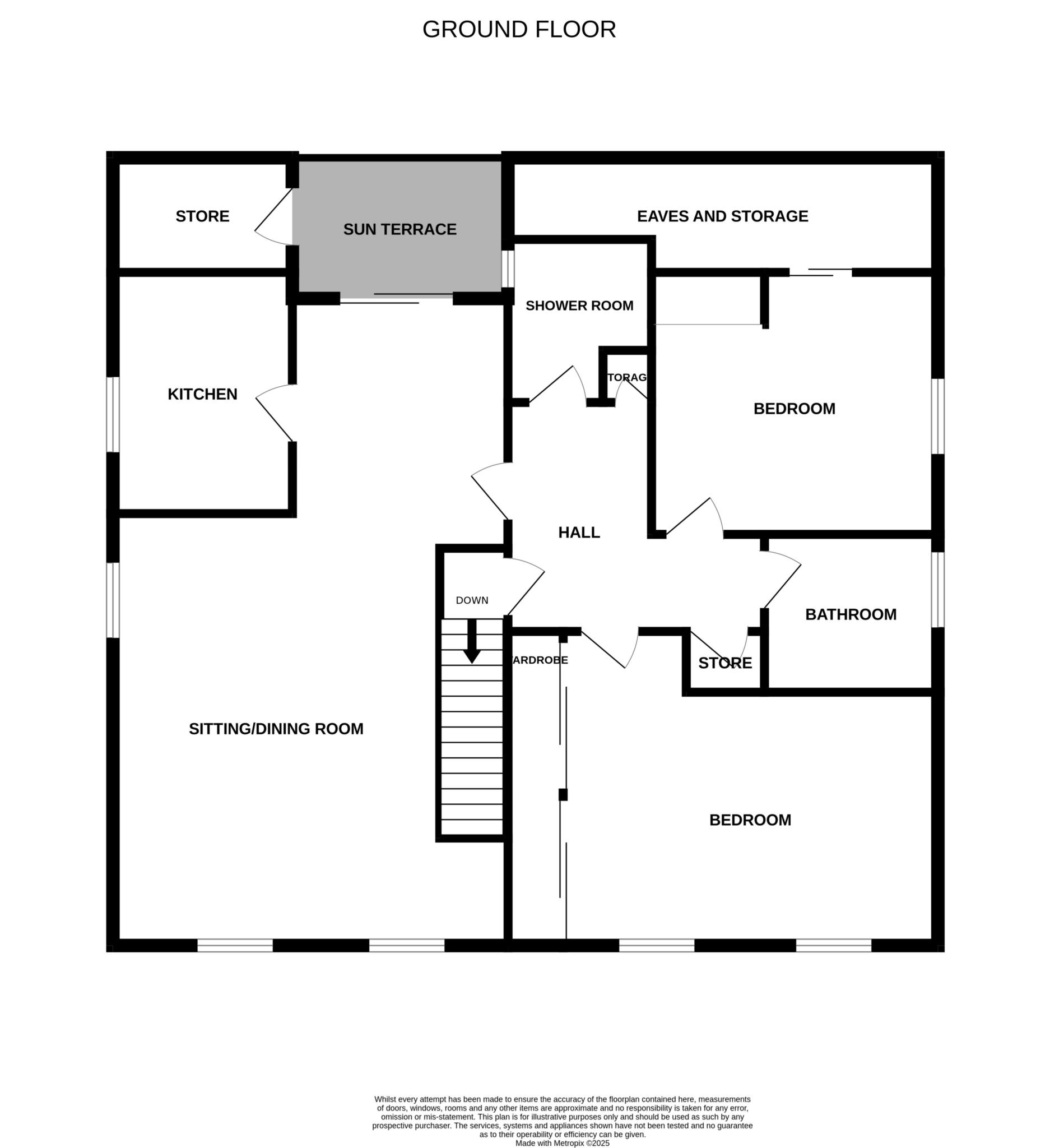 18 Carew Views, Carew Road, Eastbourne floorplan