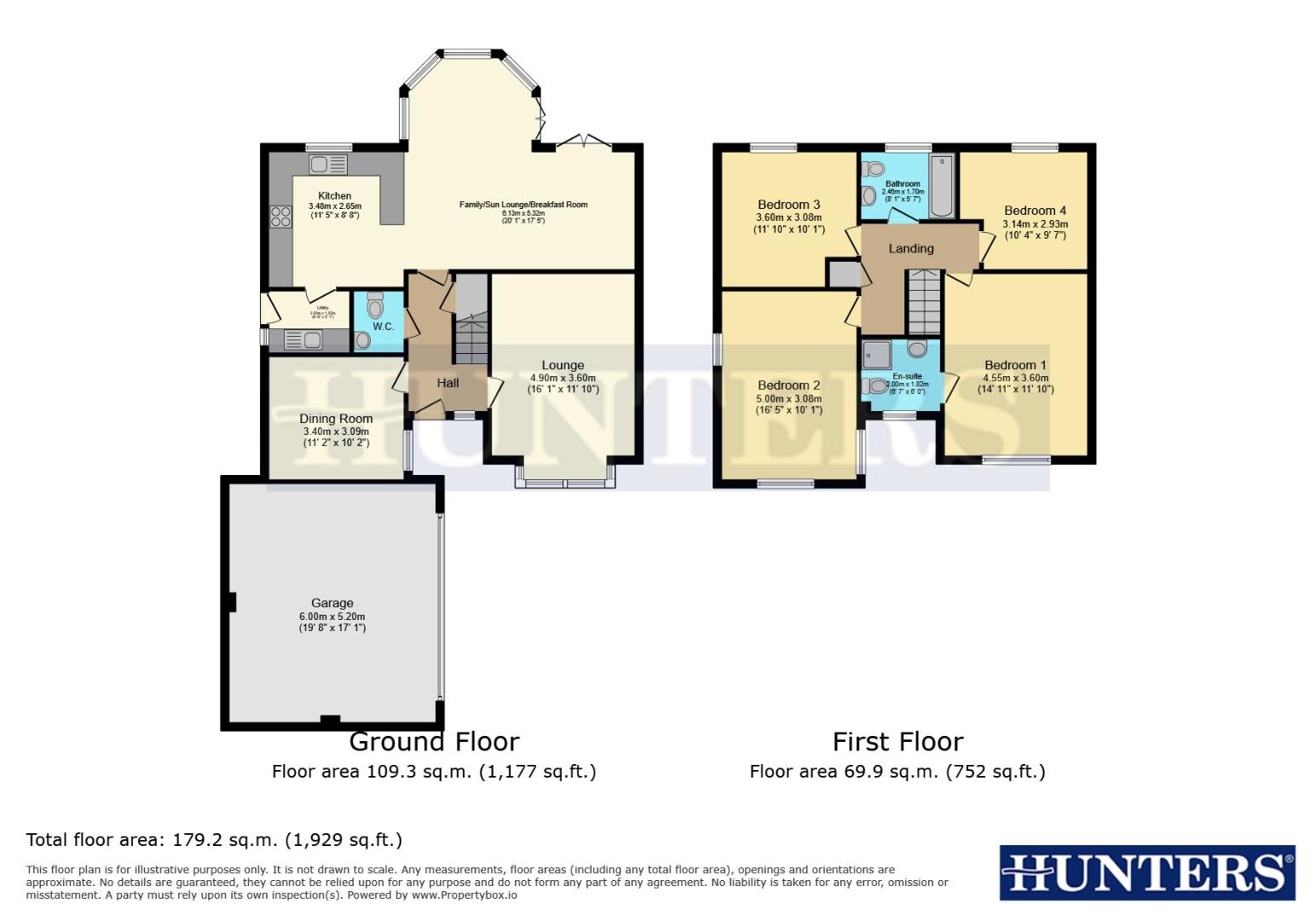 137, Kingfisher Drive, Wombwell Barnsley floorplan