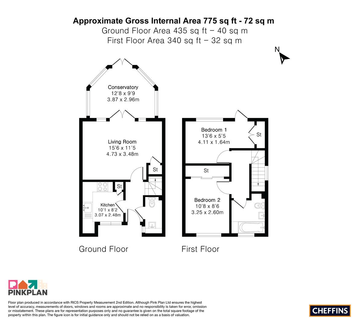 136, Abberley Wood, Great Shelford floorplan