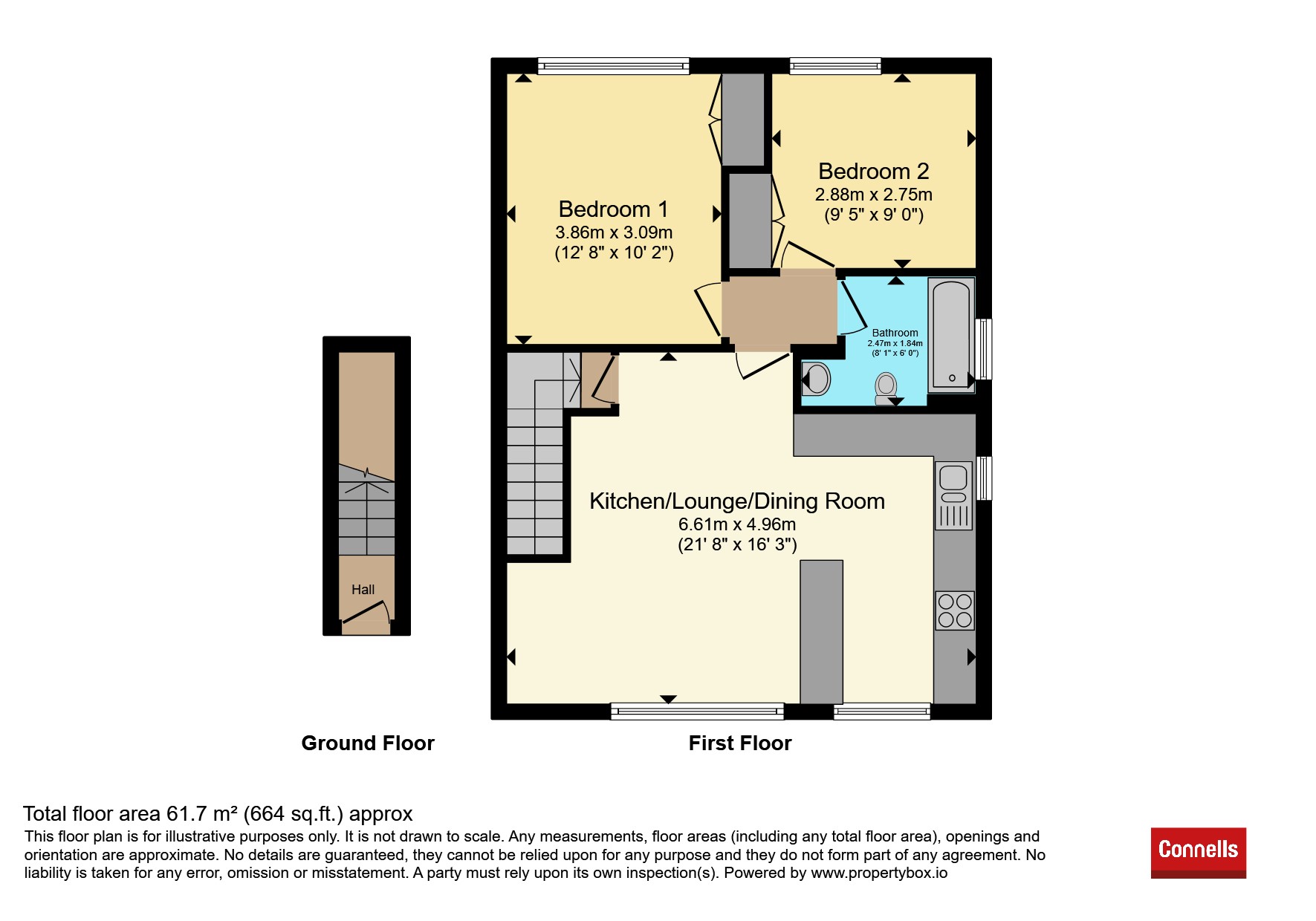 Birchen Grove, Luton floorplan