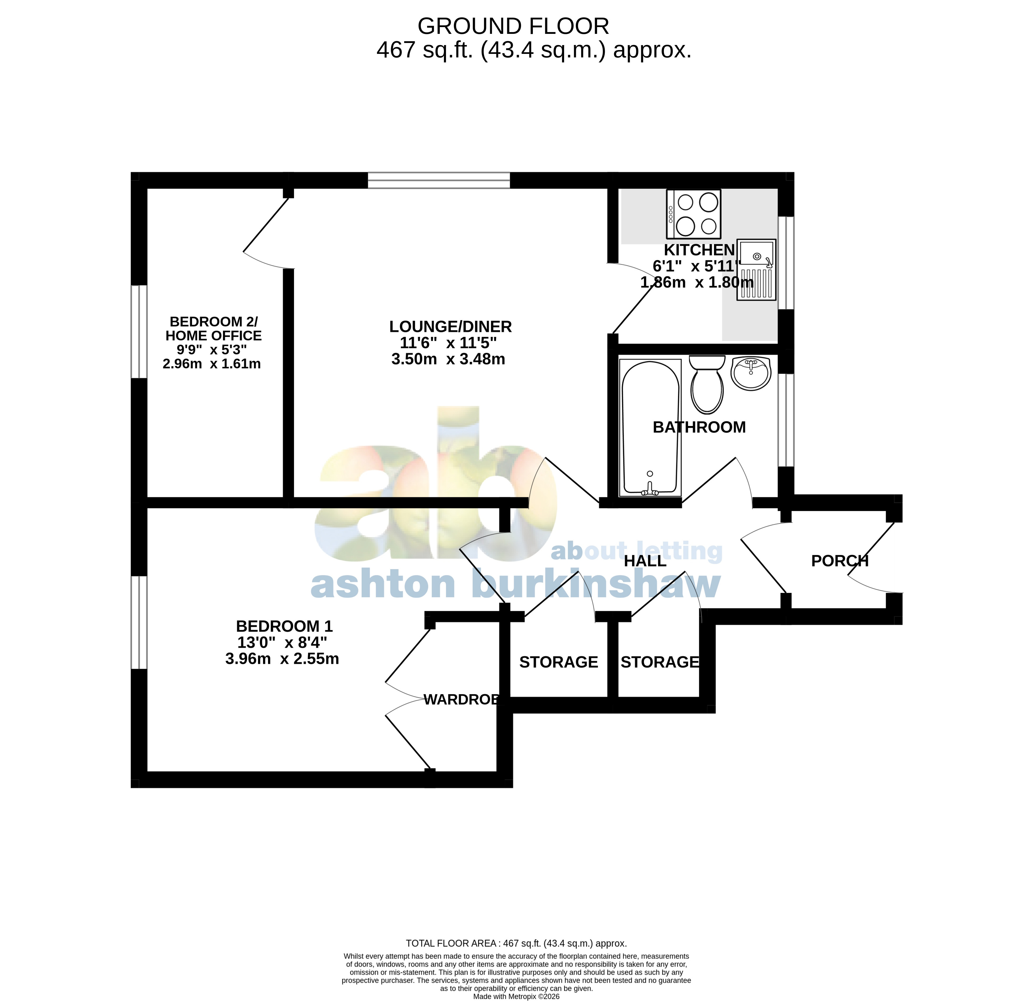 Crowborough floorplan