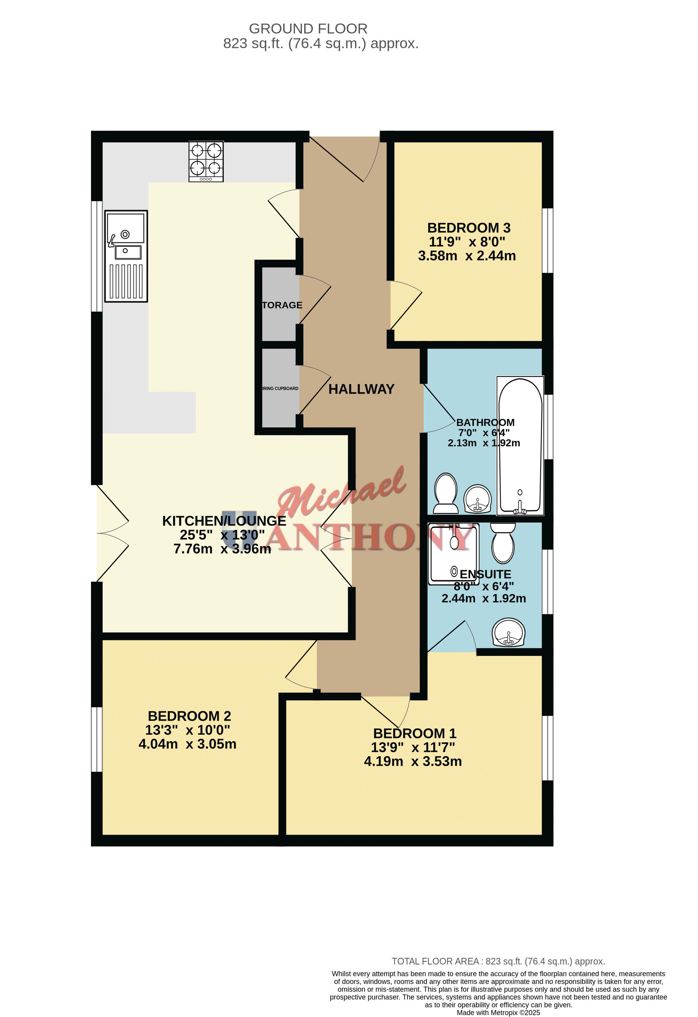 30, Vernier Crescent, MILTON KEYNES floorplan