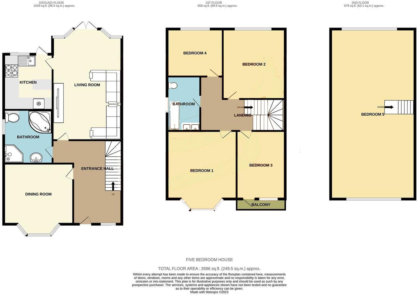 26, Clieveden Road, Thorpe Bay floorplan