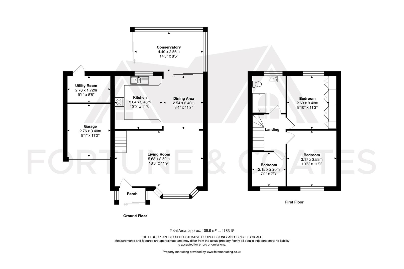 49, Sakins Croft, Harlow floorplan