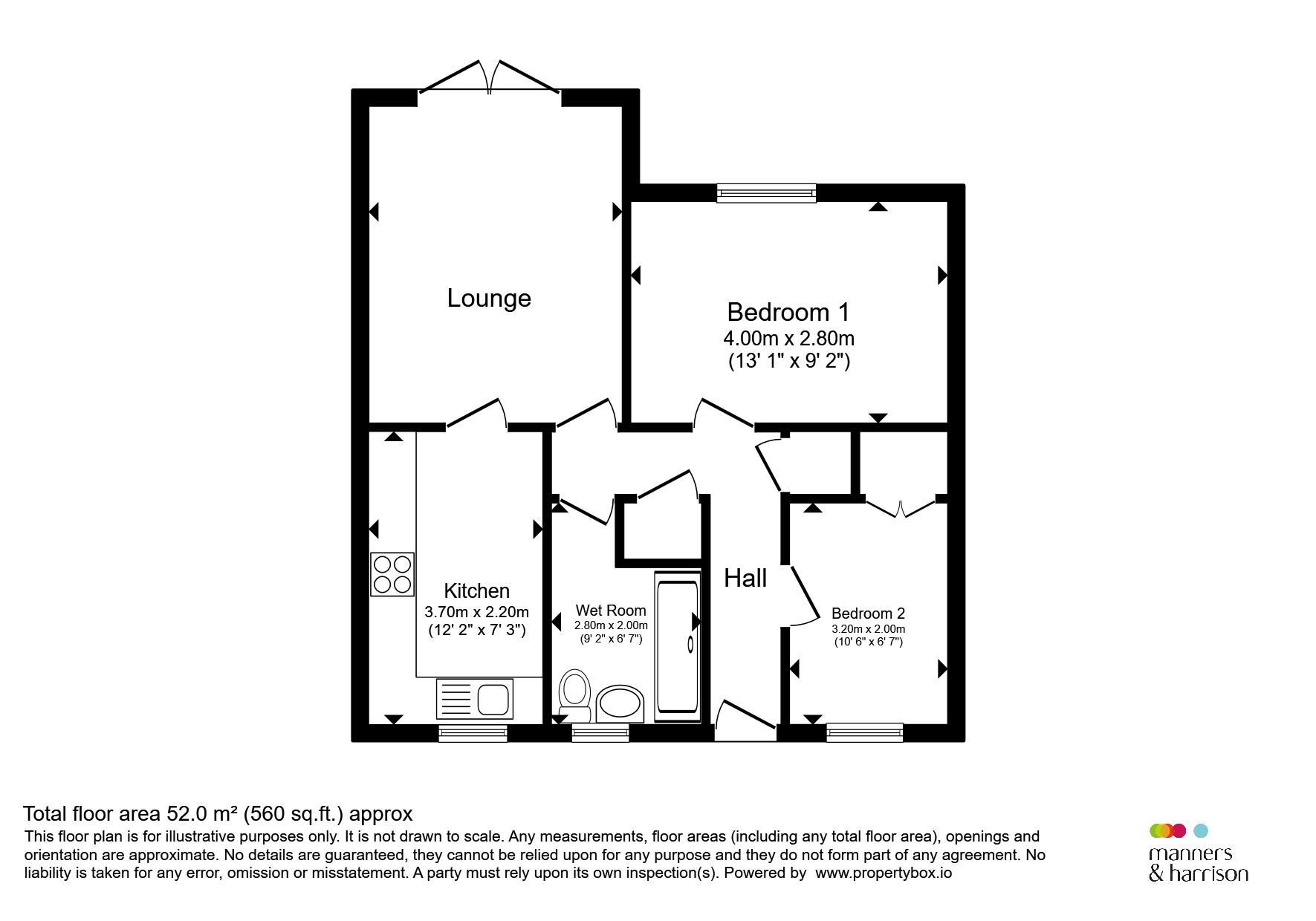 8, Staindale Place, Hartlepool floorplan