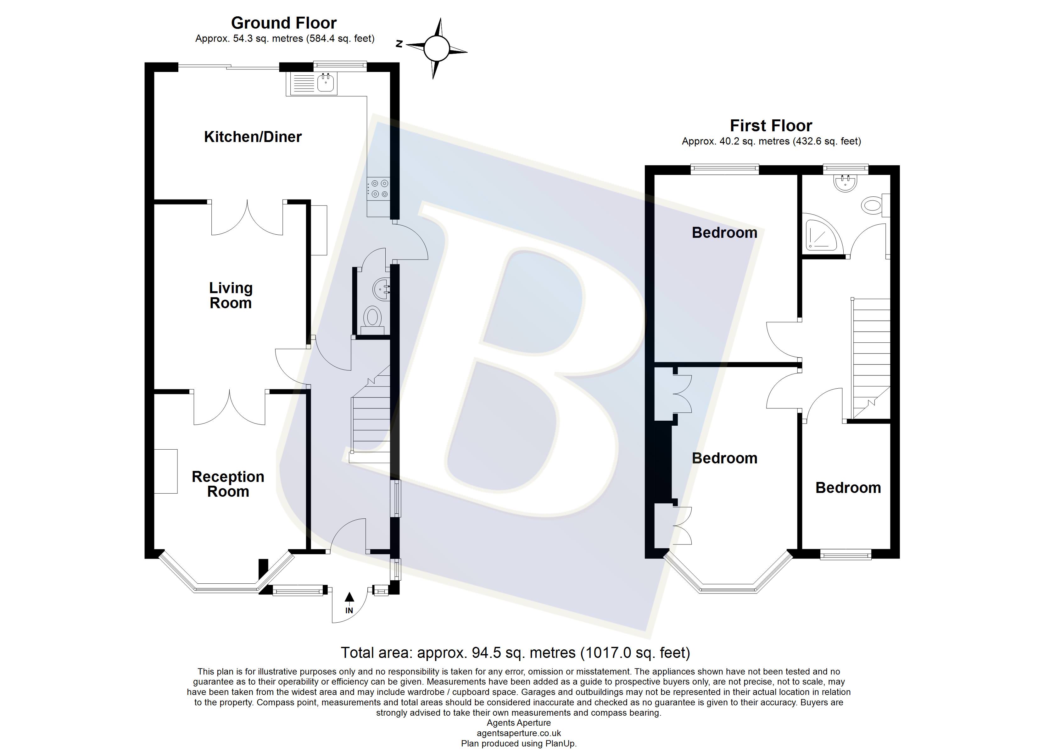 53, Edison Avenue, Hornchurch floorplan