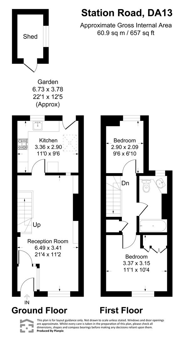 12, Station Road, Meopham Gravesend floorplan