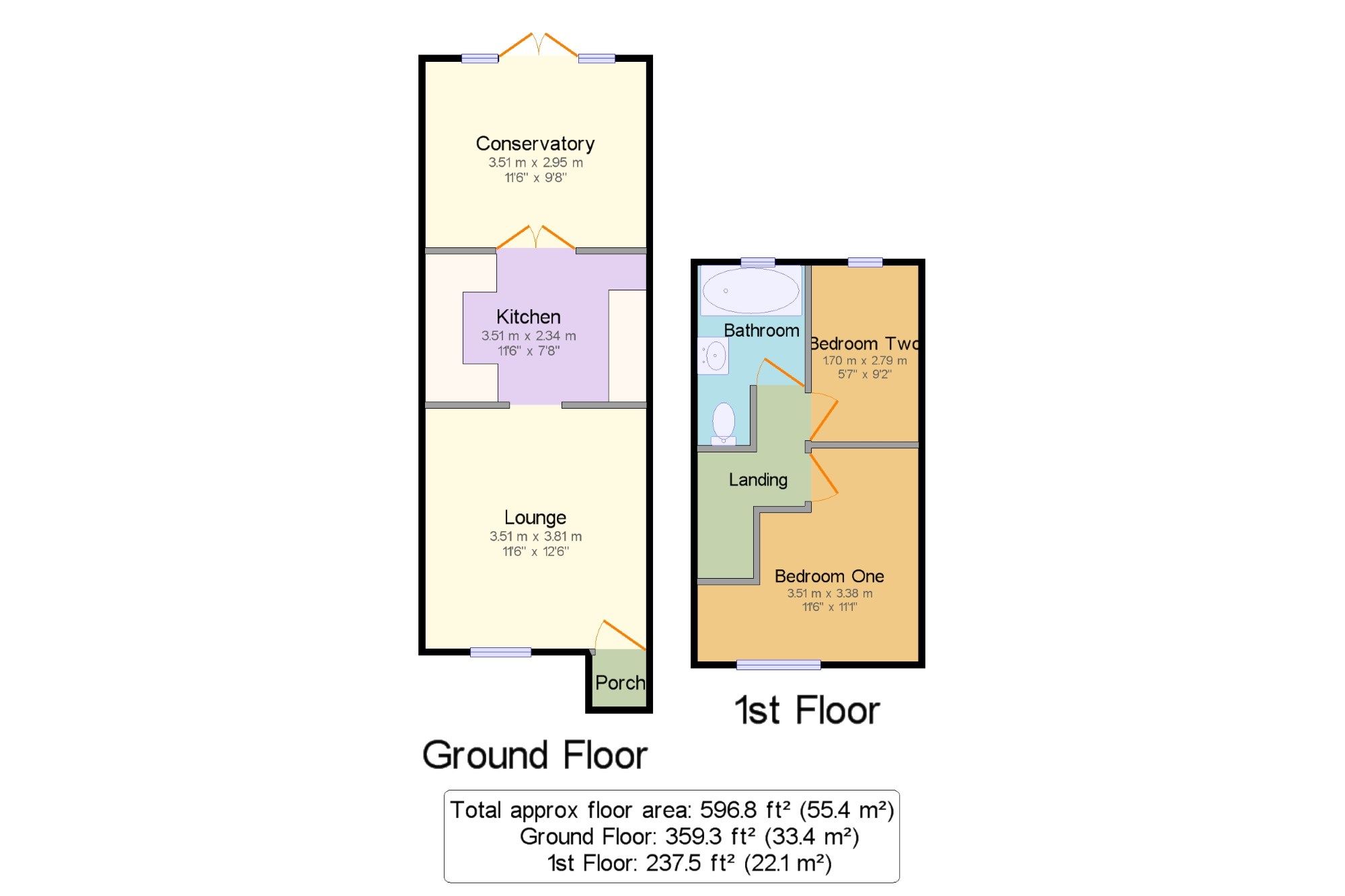 2 Bedrooms Terraced house for sale in Frenches Farm Drive, Heathfield, East Sussex, United Kingdom TN21