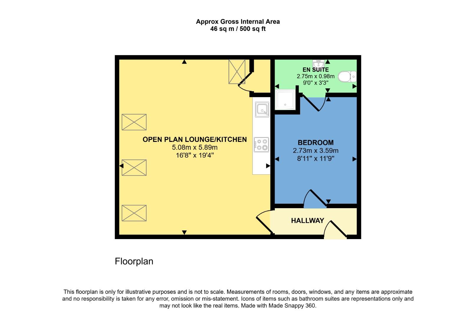 Apartment 27, Spinning House, Upper Blakeridge Lane, Batley floorplan
