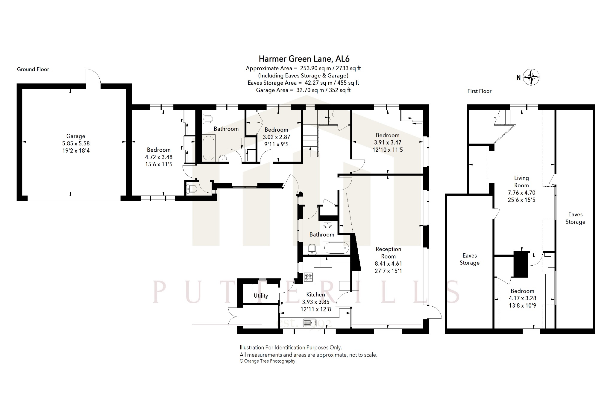 6 Harmer Green Lane, Welwyn, Hertfordshire floorplan