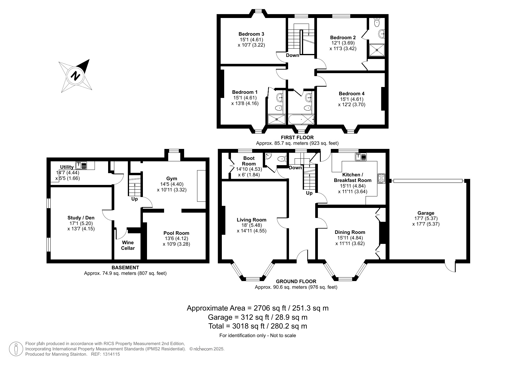 Lydgate House, Highfield Road, Horbury, Wakefield, West Yorkshire floorplan