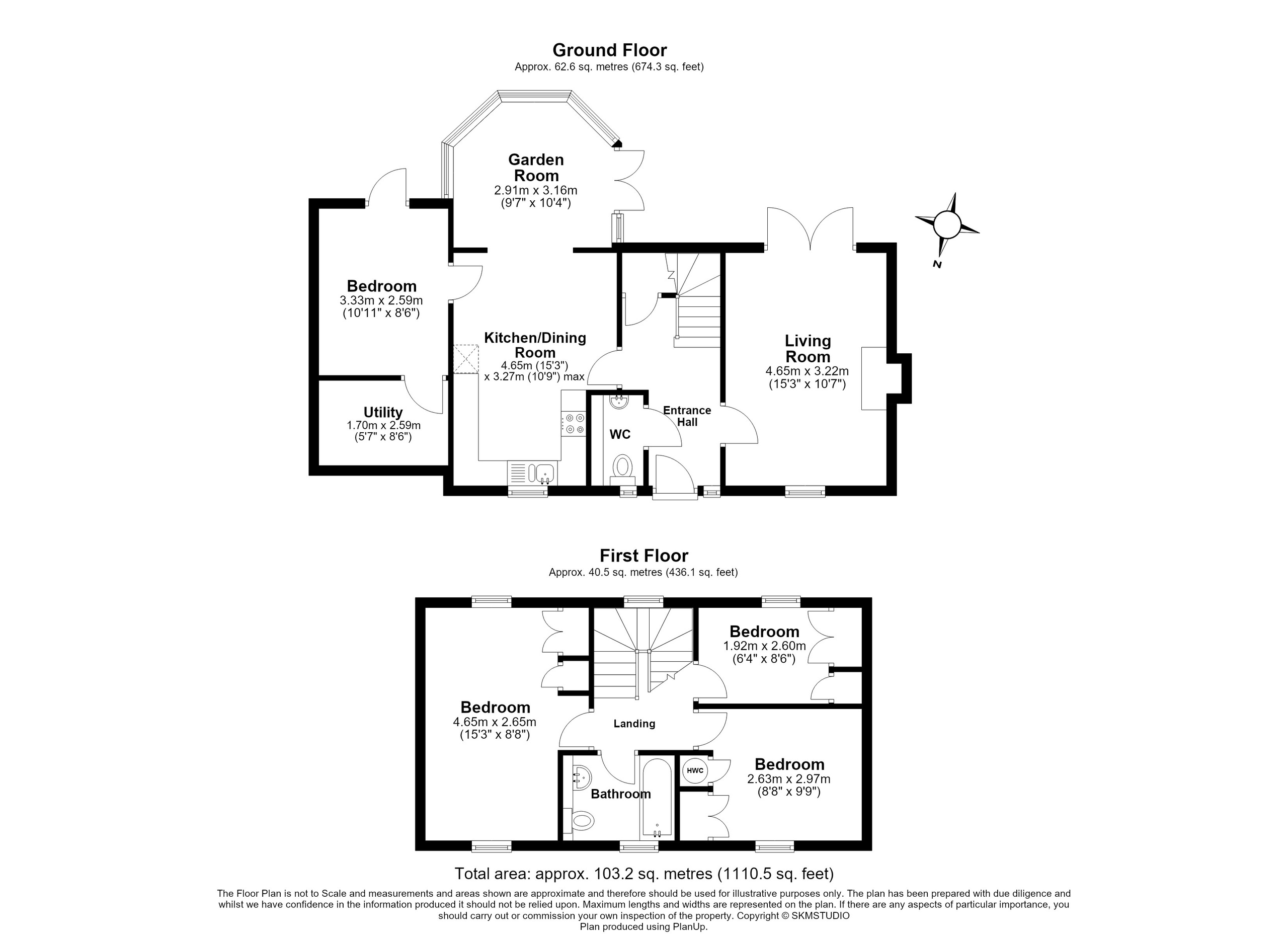 10 The Osprey, Aylesbury floorplan