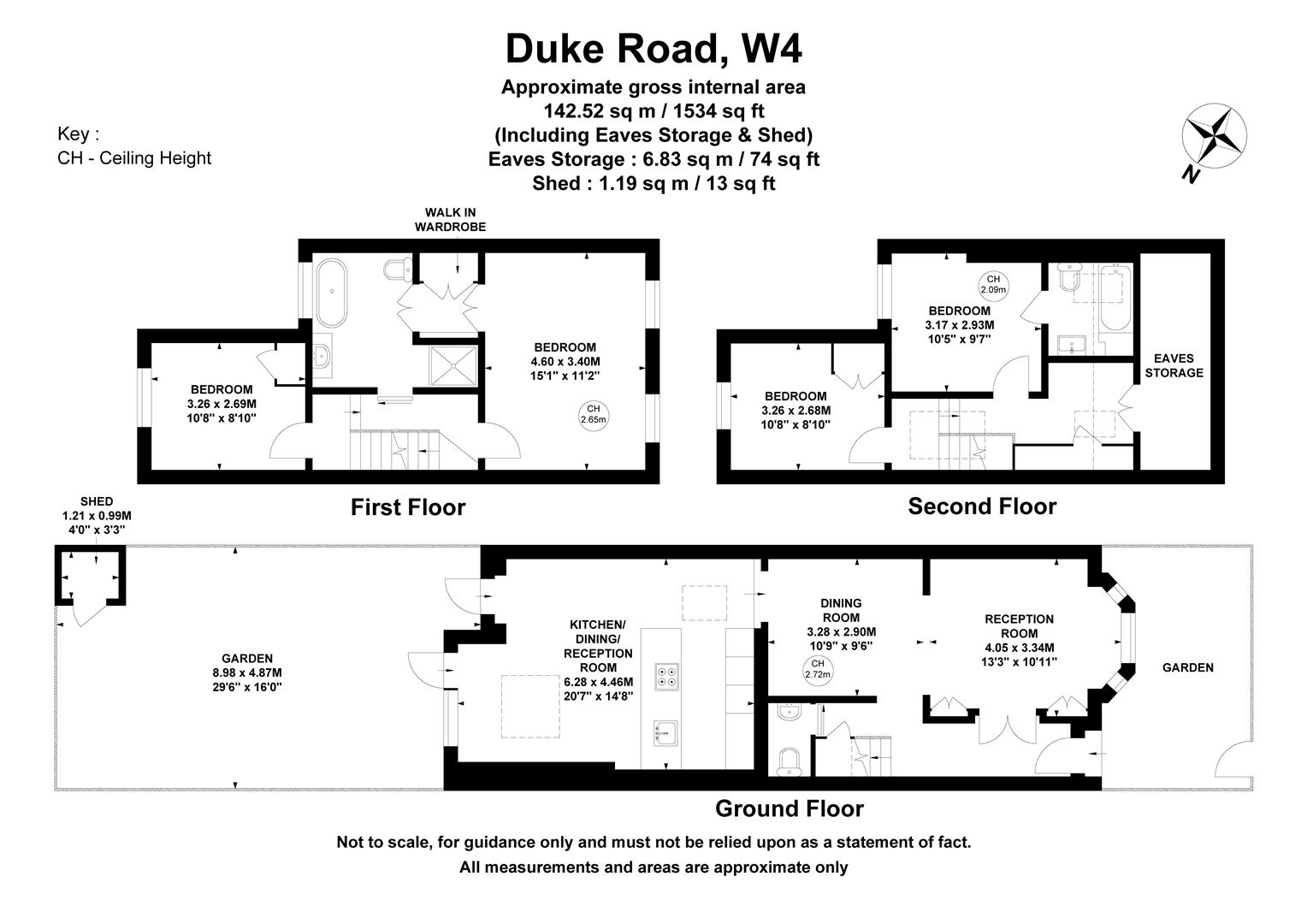 Duke Road, London floorplan