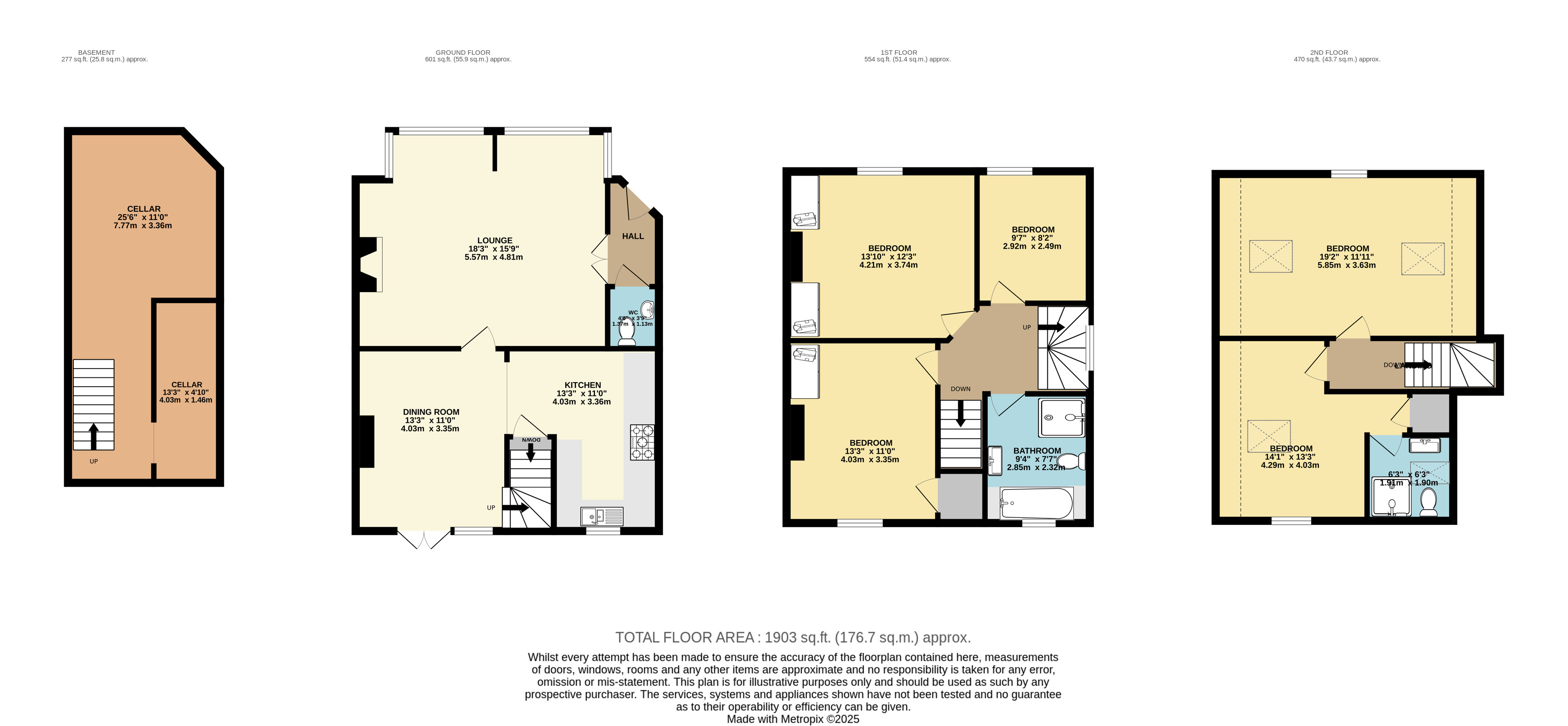 21, Gledhow Avenue, Leeds floorplan