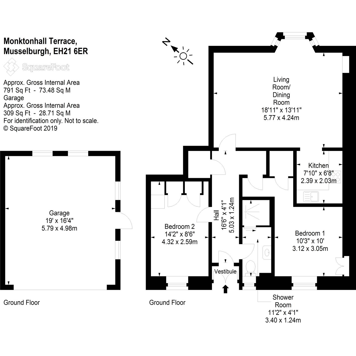 2 Bedrooms Villa for sale in 30H Monktonhall Terrace, Musselburgh EH21