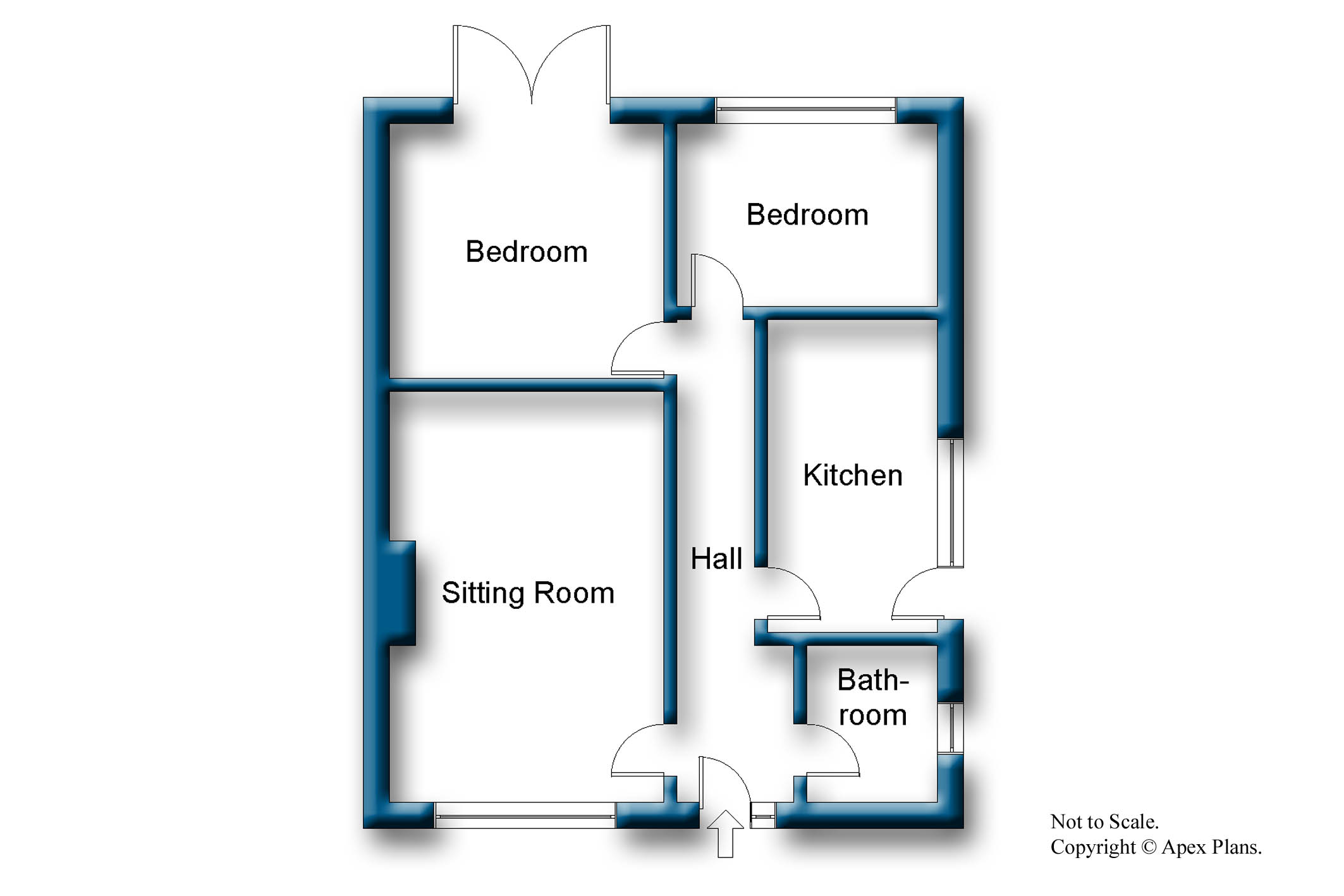 2 Bedrooms Semi-detached bungalow for sale in Ramsey Avenue, Bishopthorpe, York YO23