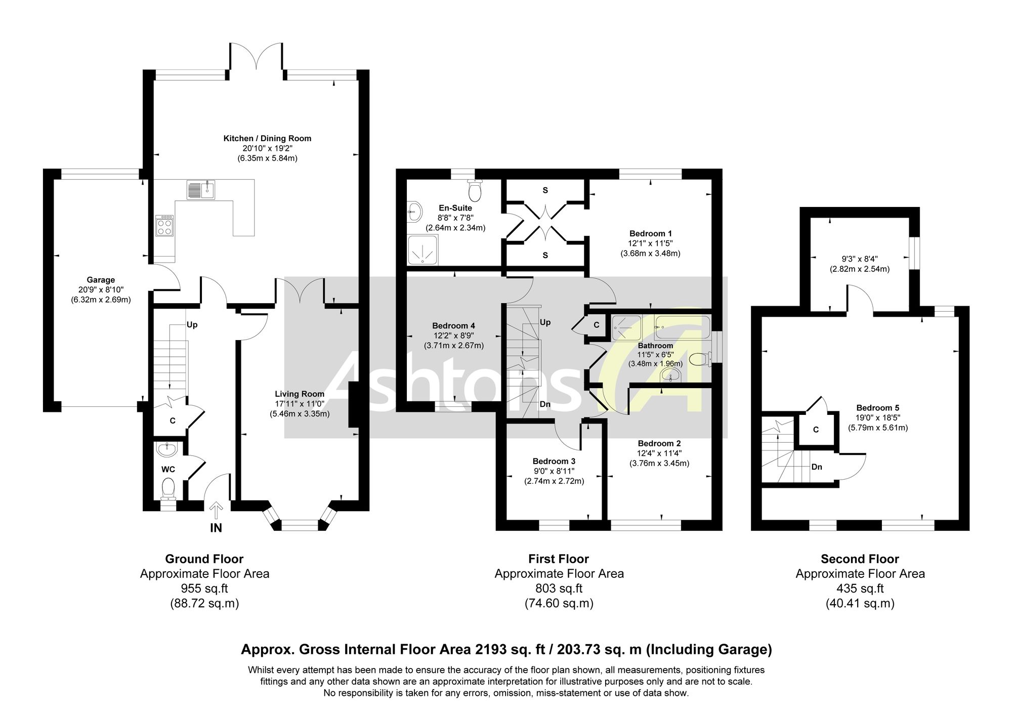 5 Lindisfarne Court, Widnes floorplan