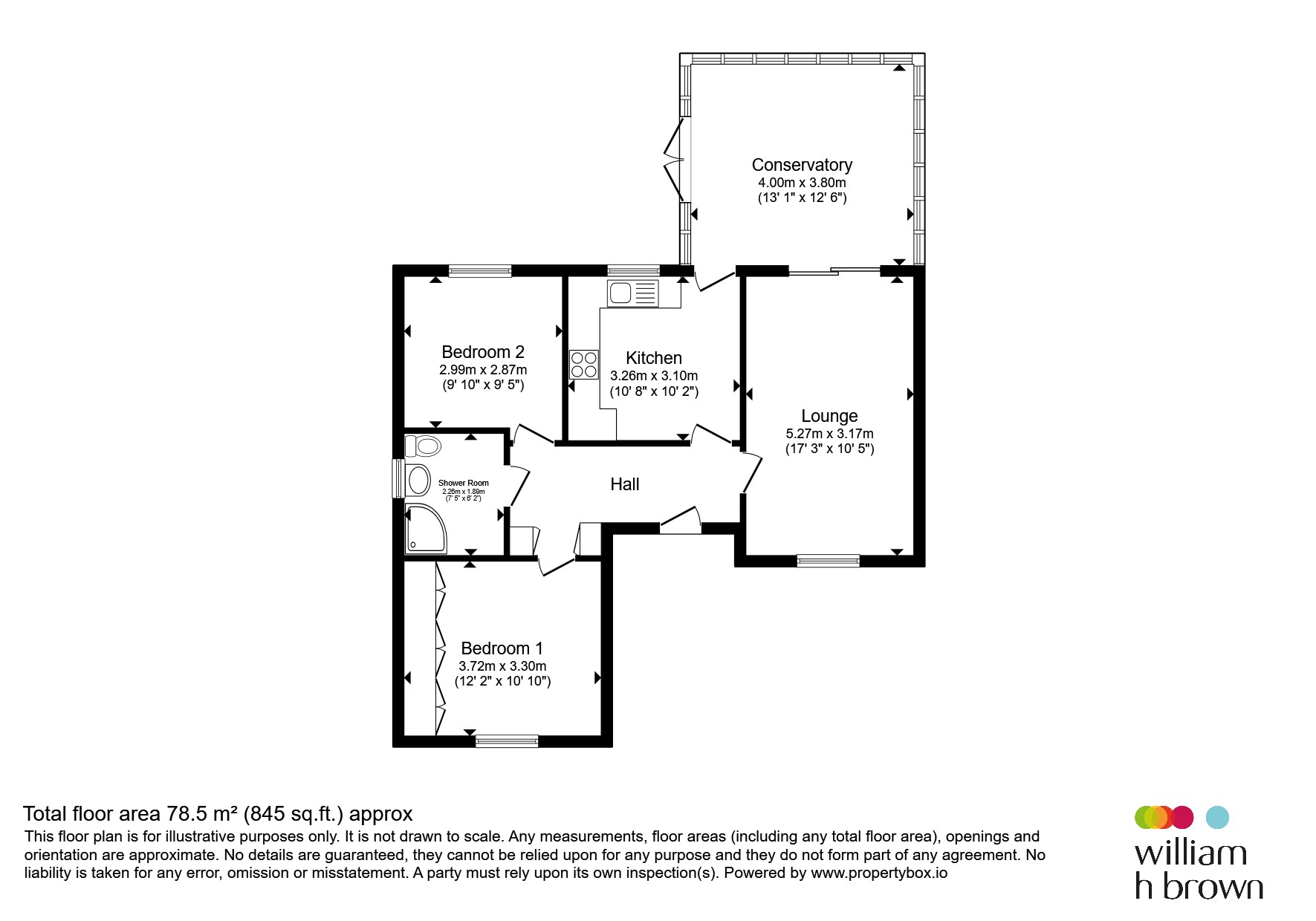West Drive, Wisbech floorplan
