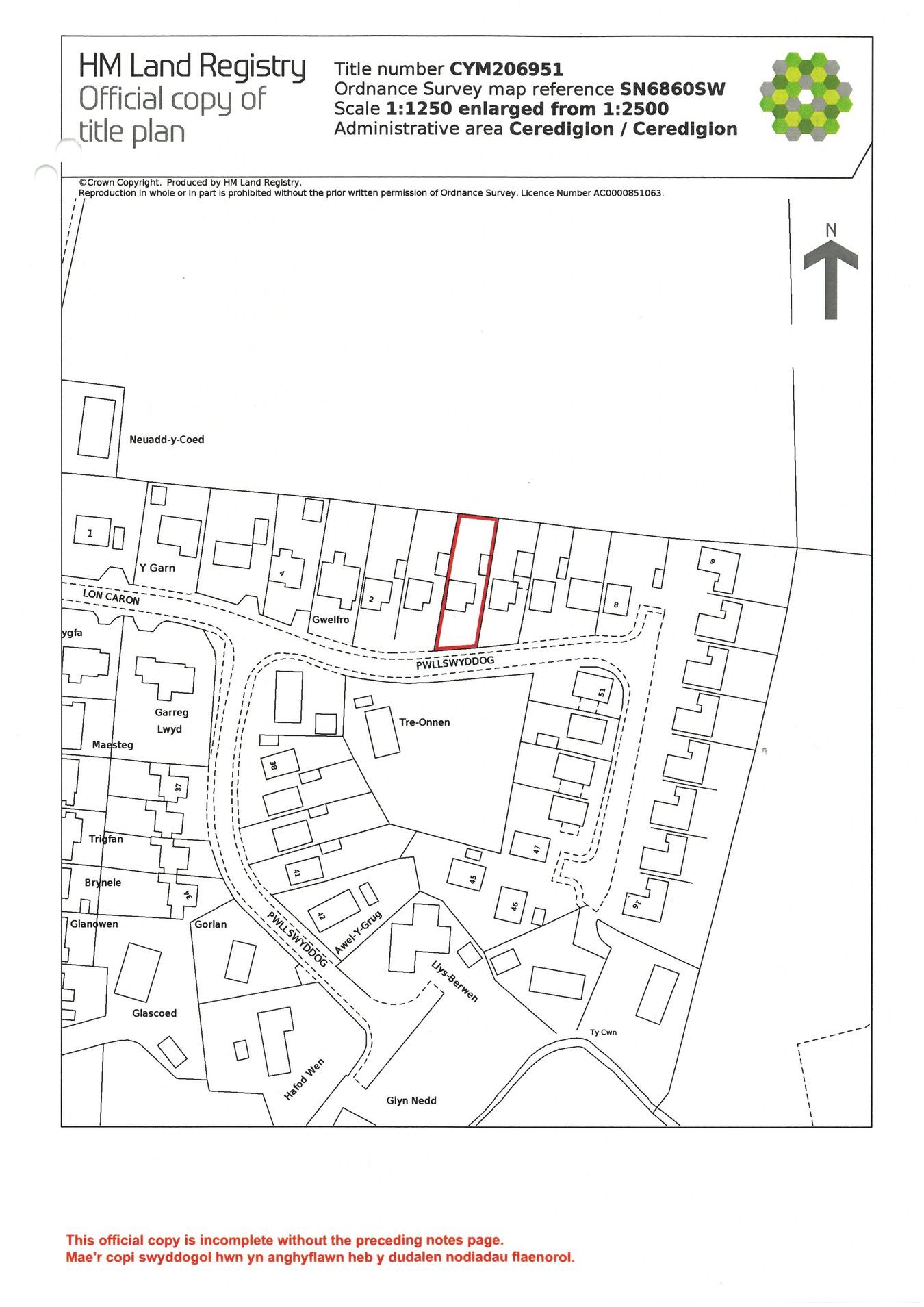 Maeseglur, 4, Pwllswyddog, Tregaron floorplan