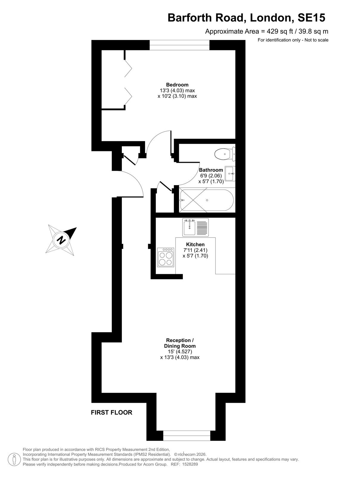 Barforth Road, London floorplan