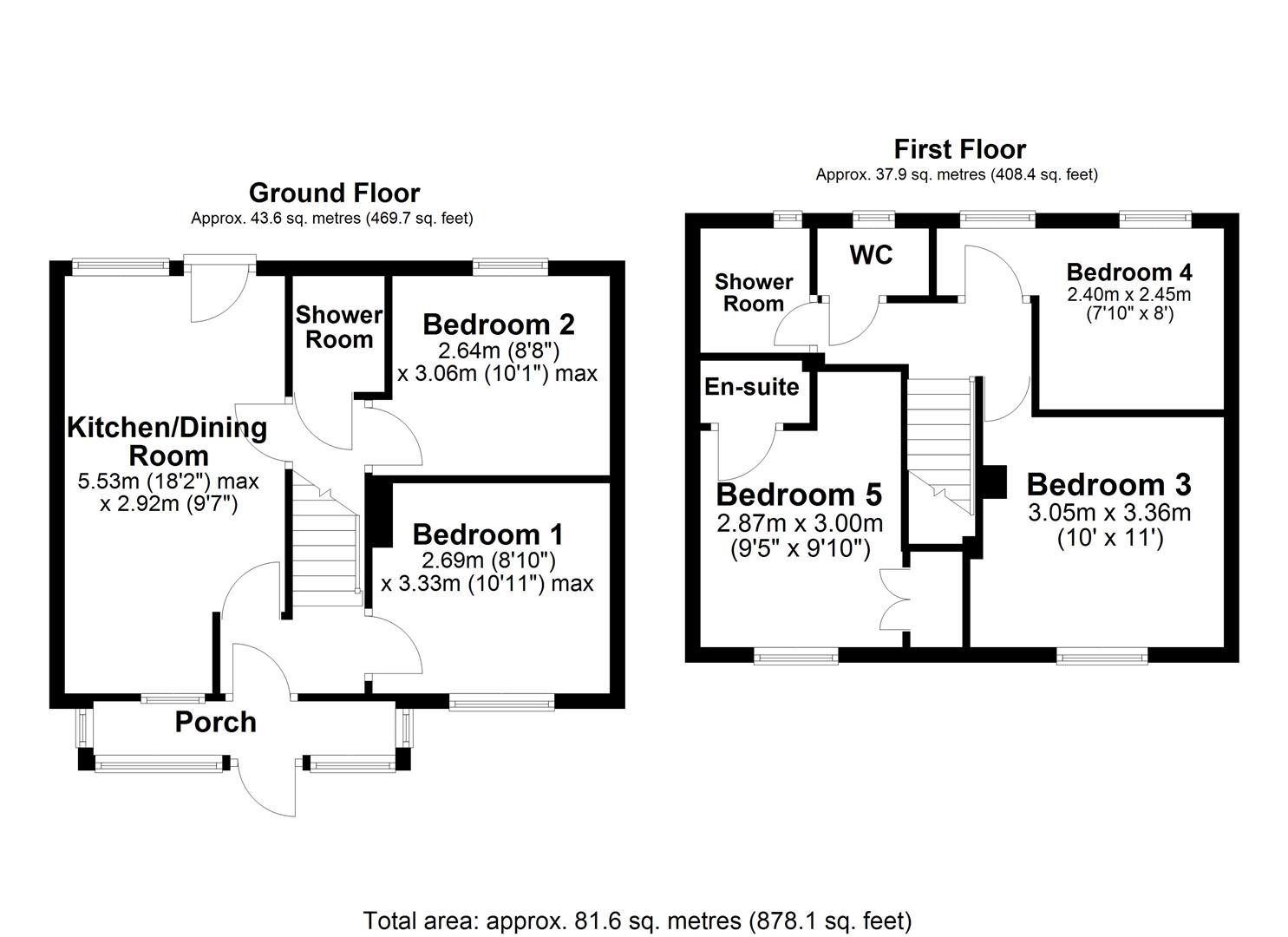 607, Queens Drive, Swindon floorplan