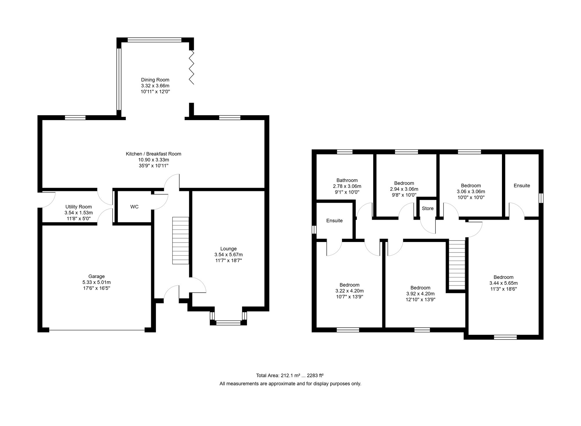 4 Roseacre Gardens, Ormskirk floorplan