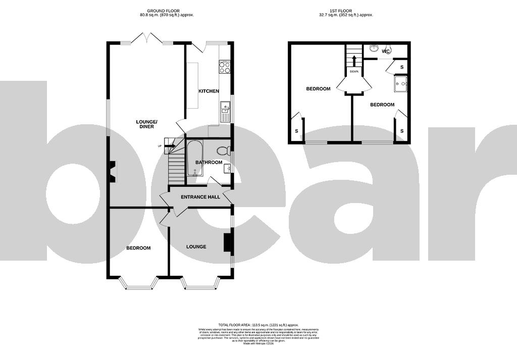 18, Eastbourne Grove, Westcliff-on-Sea floorplan