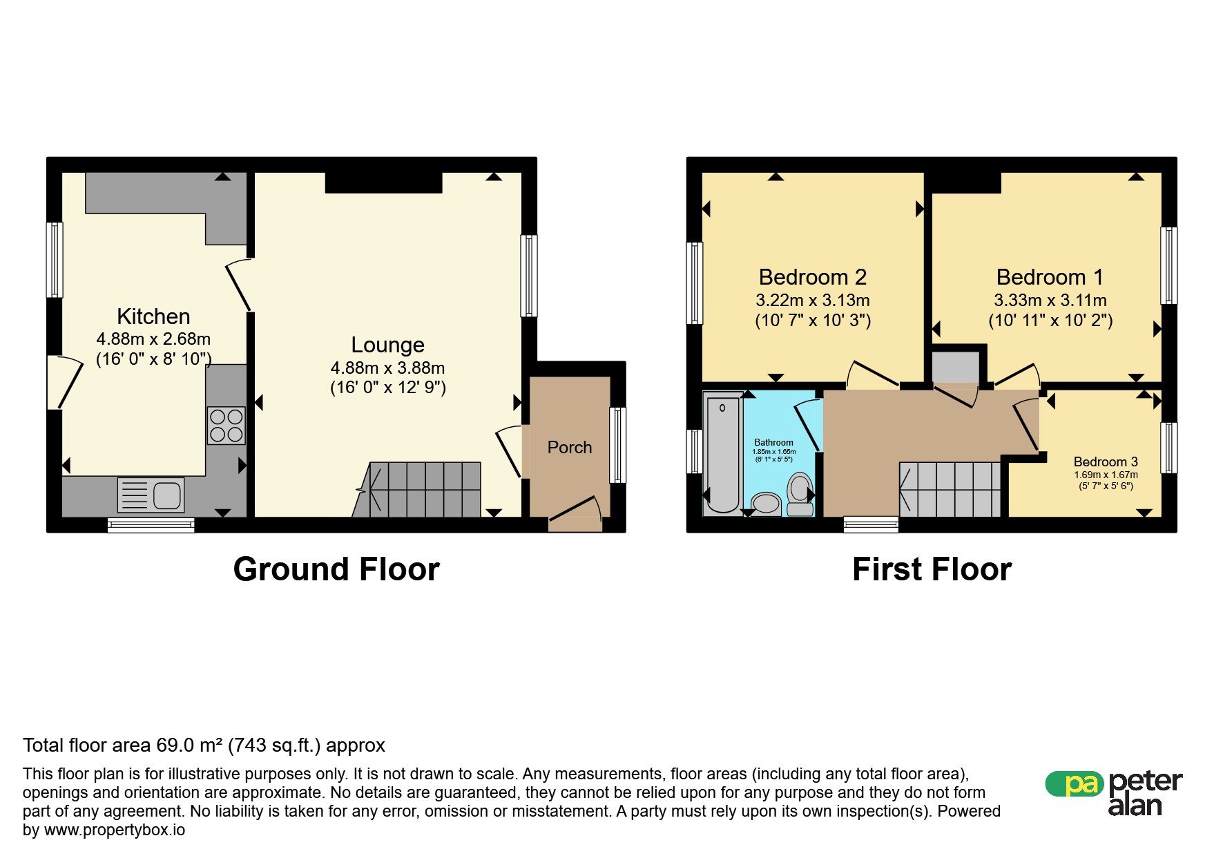 24, Denver Road, Swansea floorplan