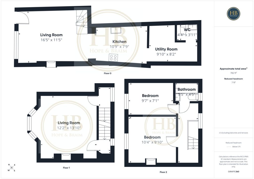 Holmlea, High Street, Saltburn-by-the-Sea floorplan