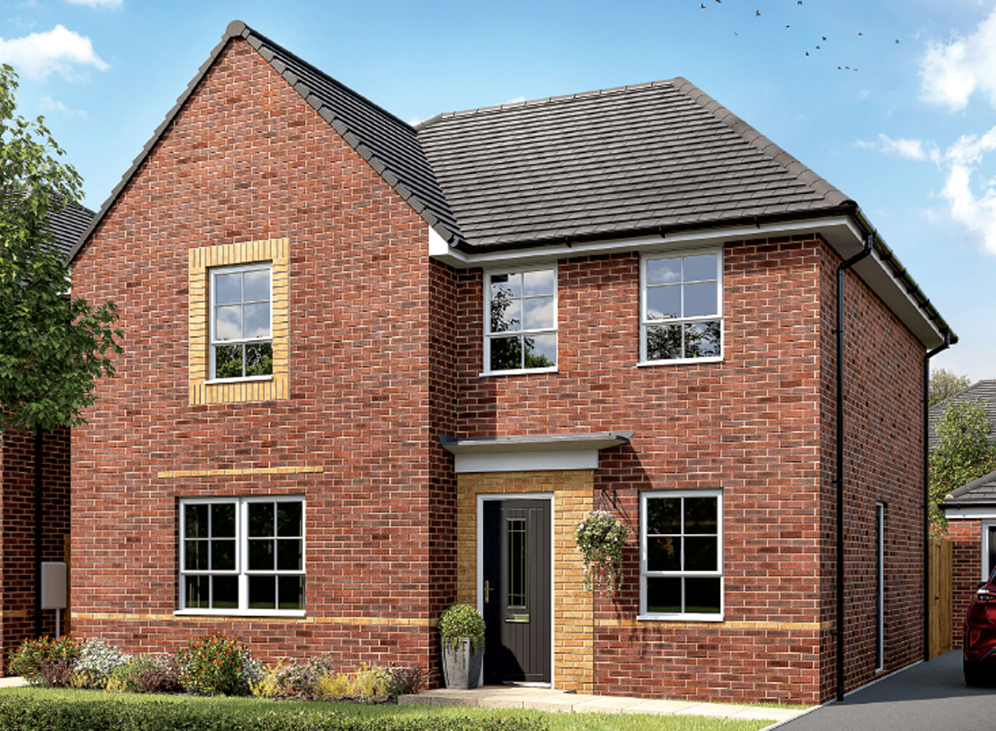 Property 1 of 7. Silkin Meadows Rowan Brick CGI