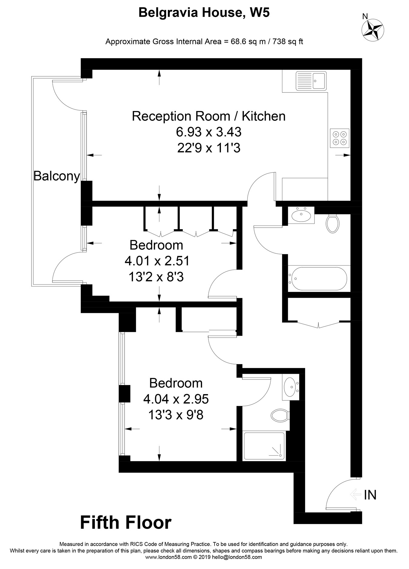 2 Bedrooms Flat for sale in Belgravia House, Dickens Yard, Ealing W5