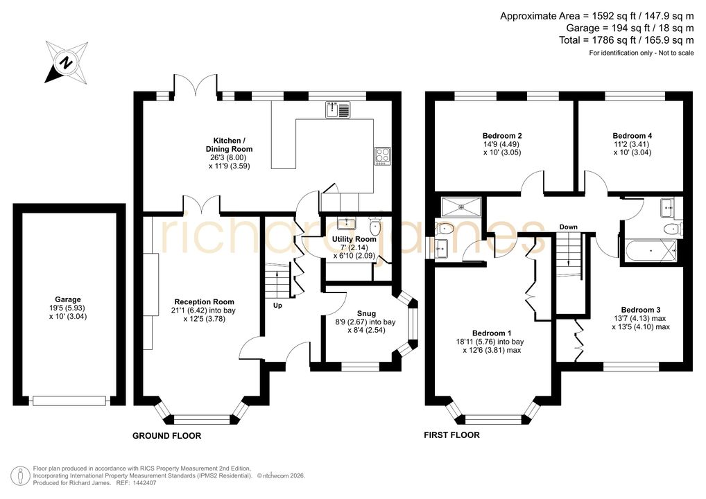 47, Cozens Grove Shrivenham, Shrivenham floorplan