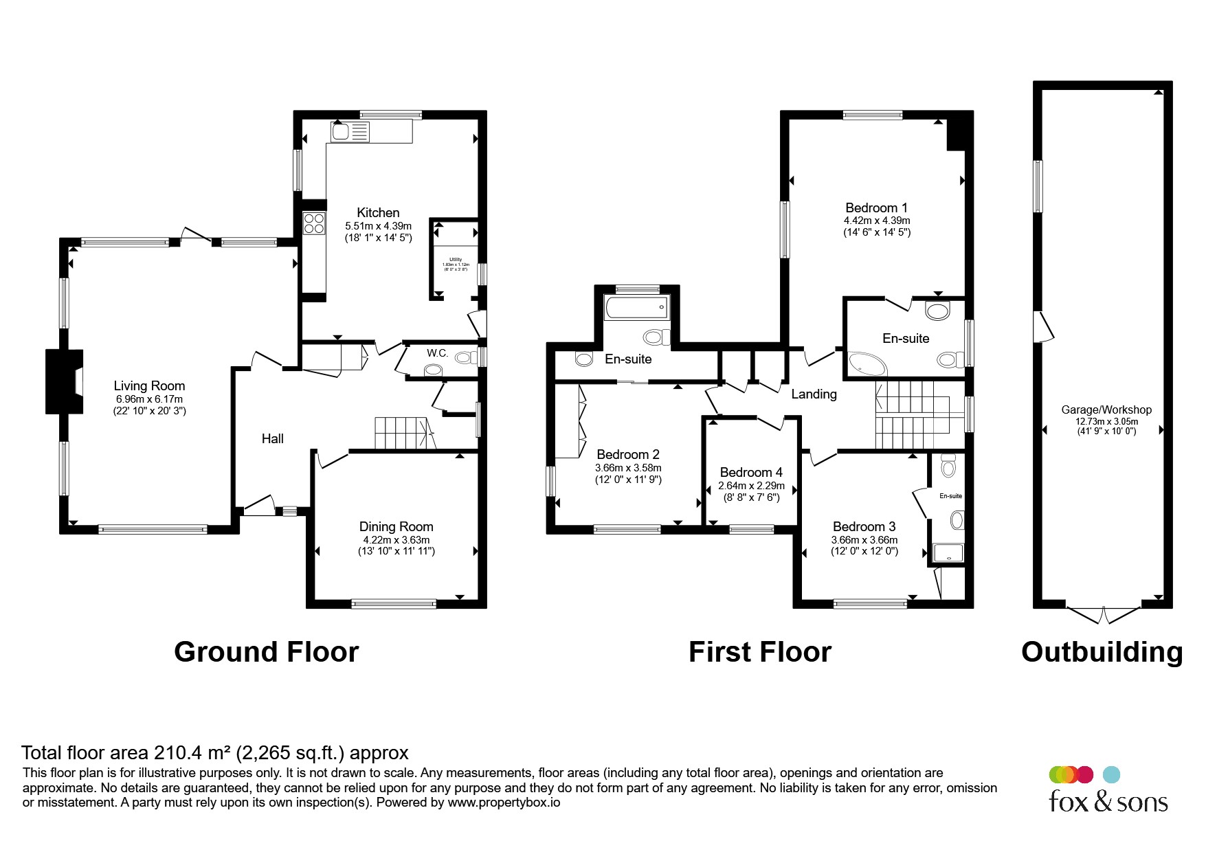 15, Deneside, Eastbourne floorplan