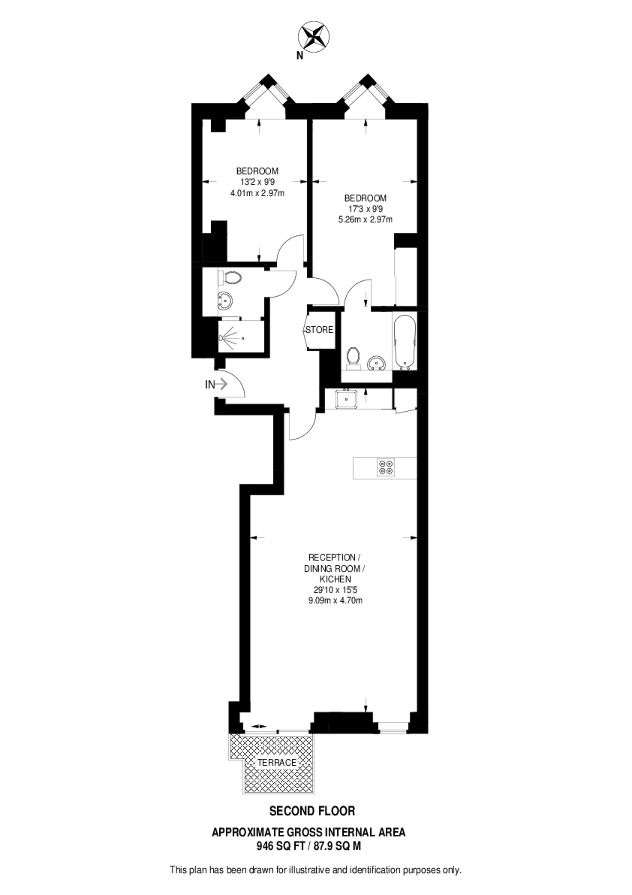 Blackthorn Avenue, Barnsbury floorplan