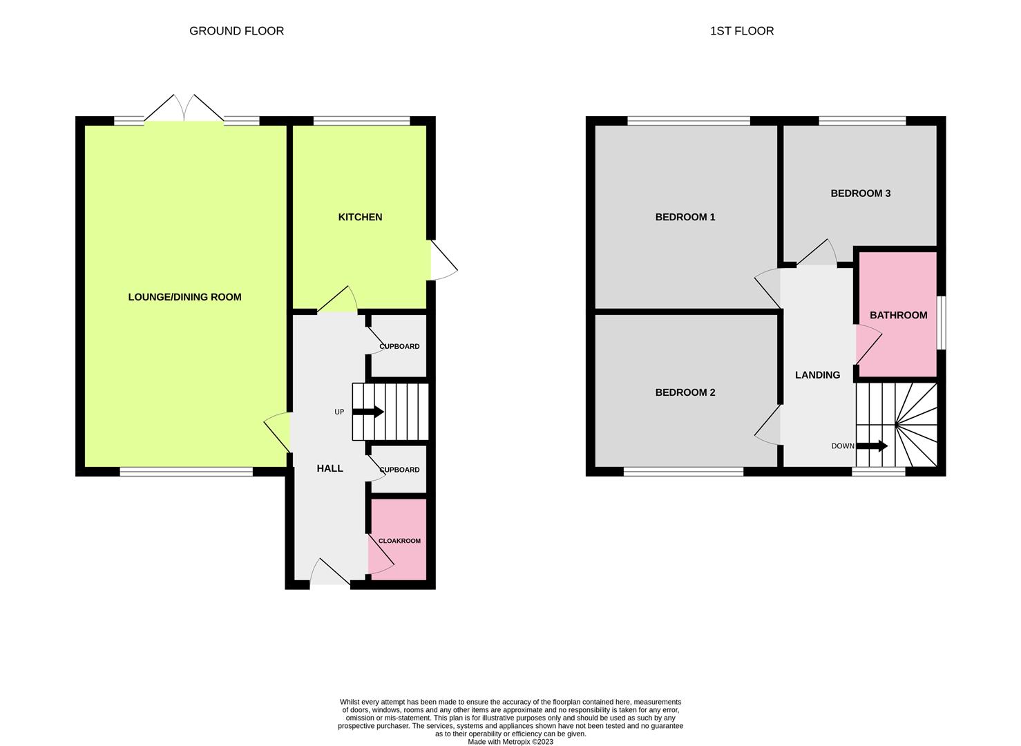 6, Teign Walk, Worthing floorplan