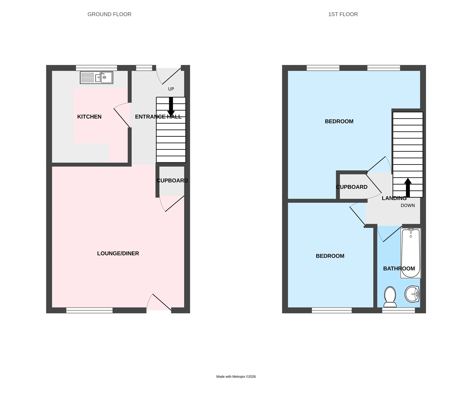 6, Callow Lane, Shrewsbury floorplan