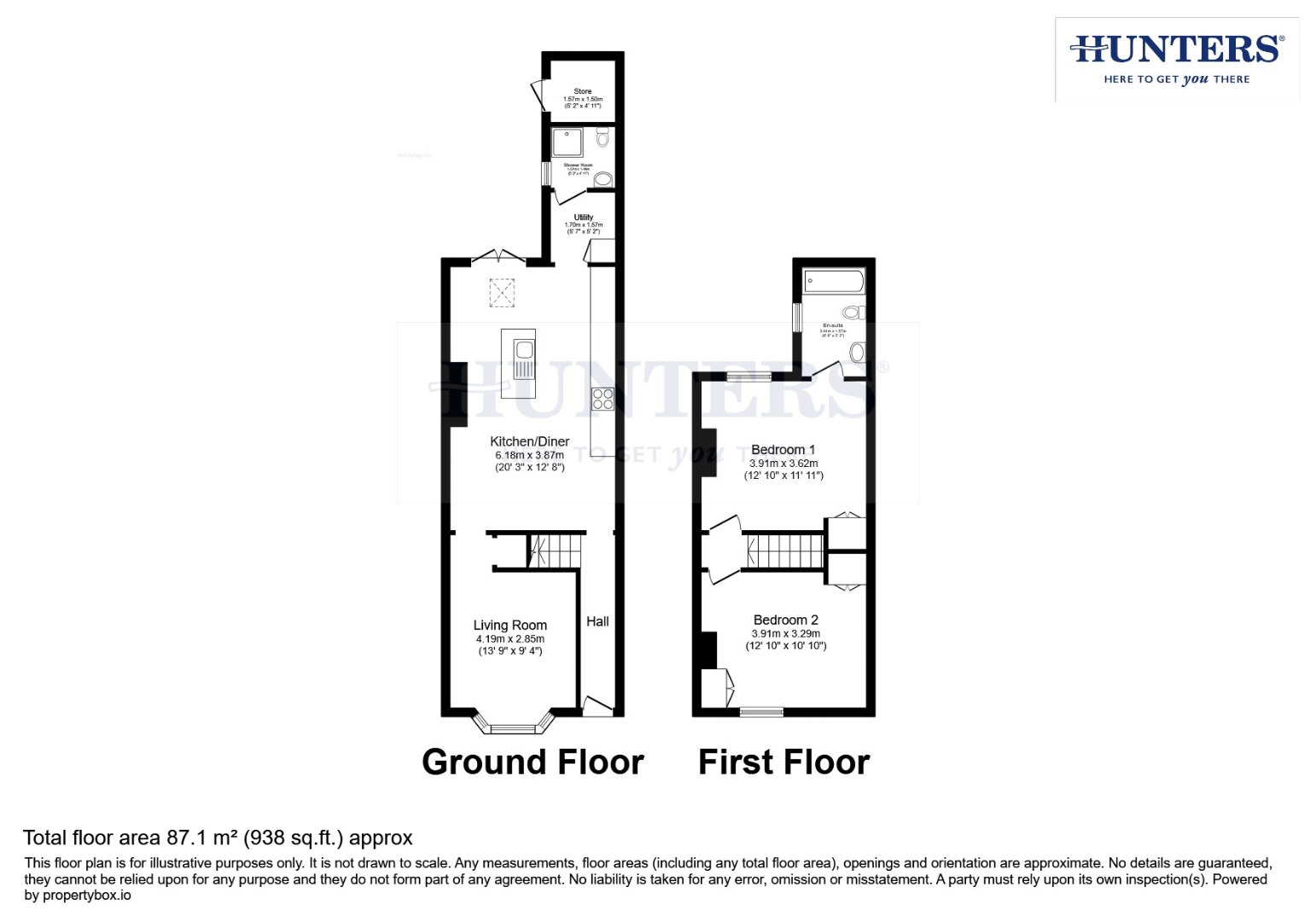 28, Neville Terrace, York floorplan