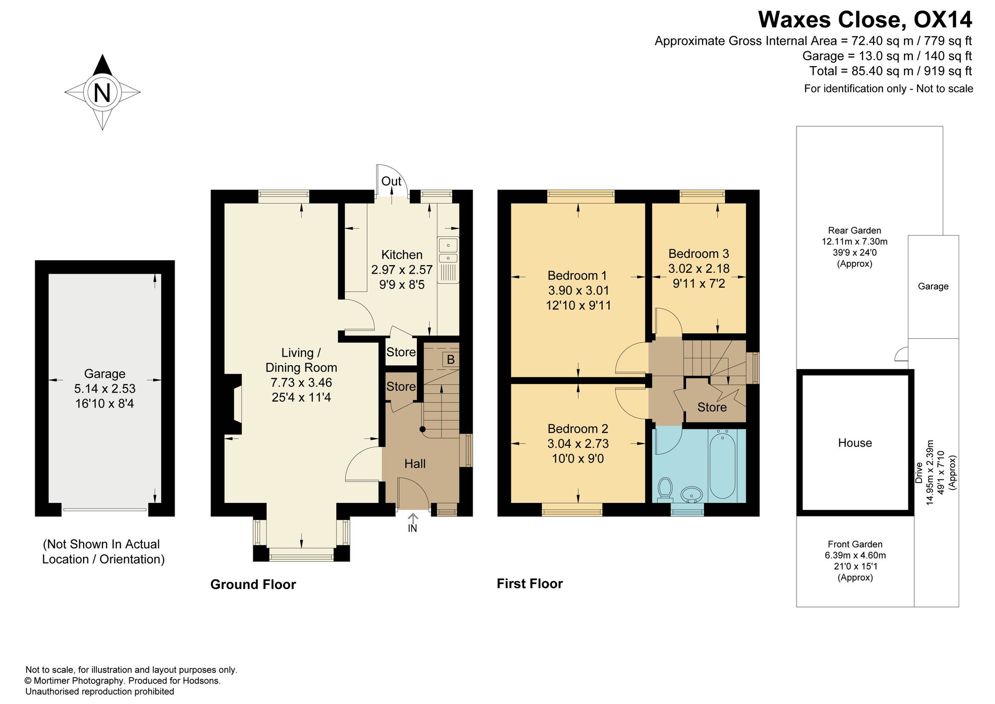 41 Waxes Close, Abingdon floorplan