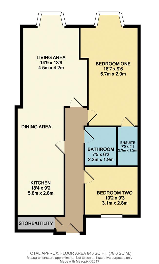 2 Bedrooms Flat to rent in Union Street, Harrogate HG1
