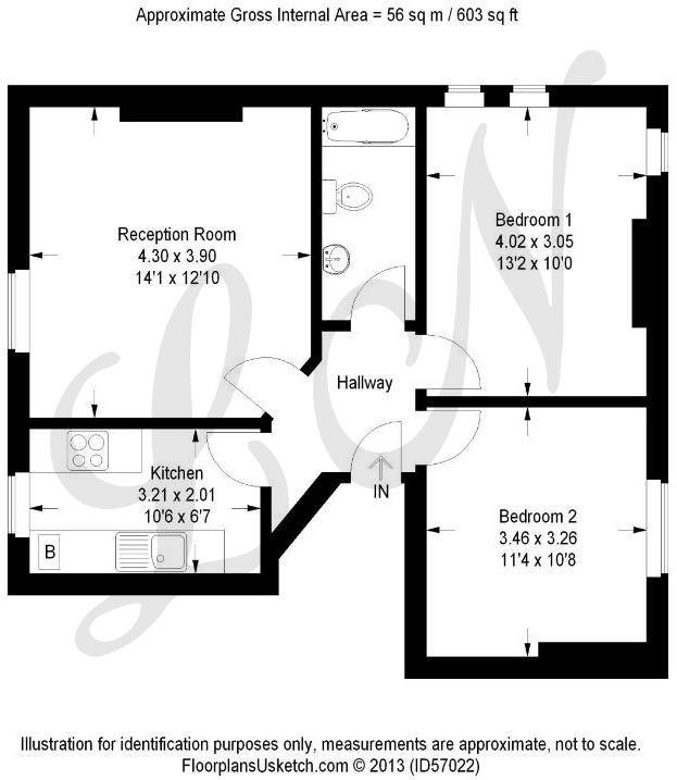 2 Bedrooms Flat to rent in Lindore Road, Clapham SW11