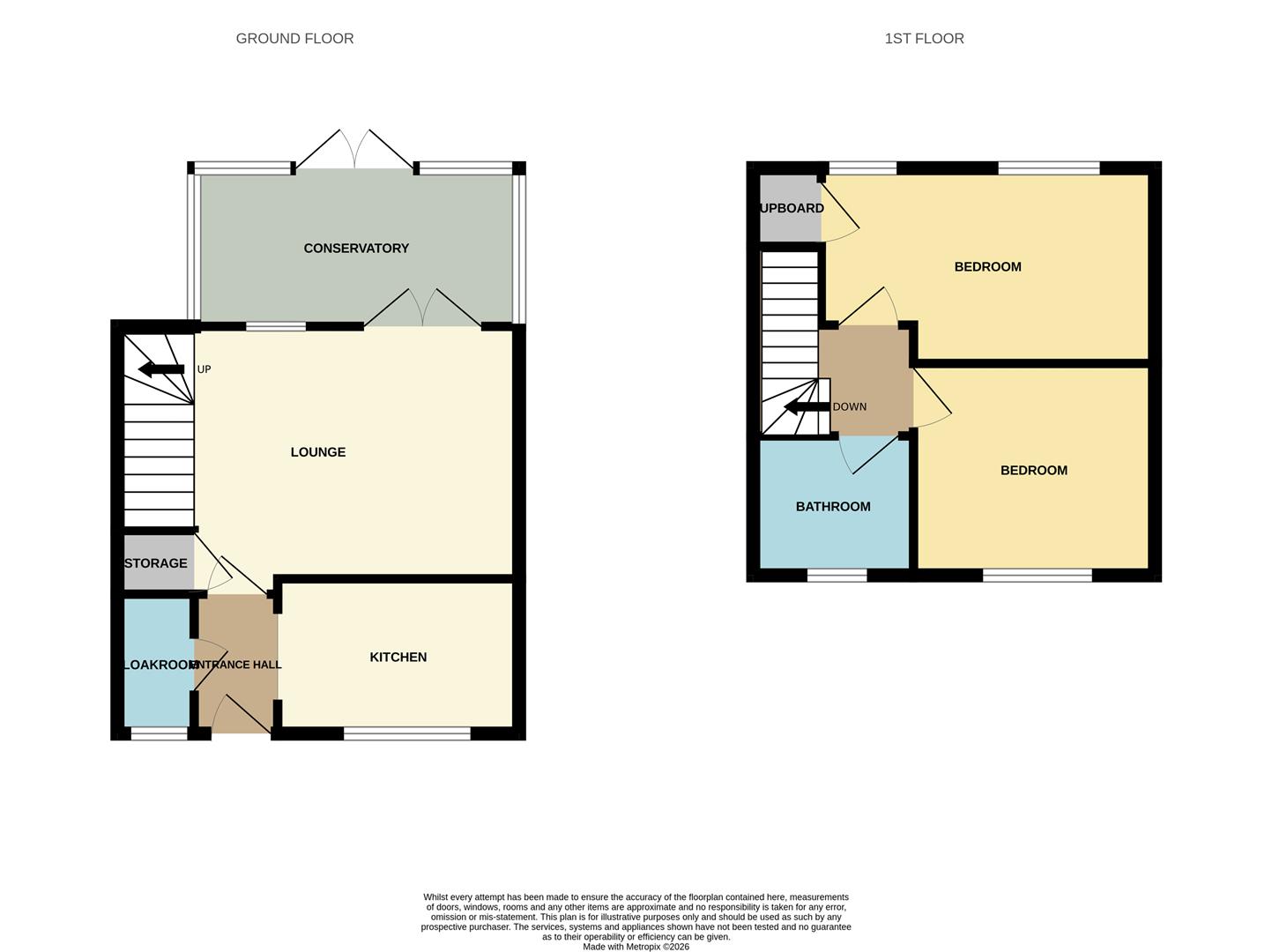 6, Trivetts Way, Cossington floorplan