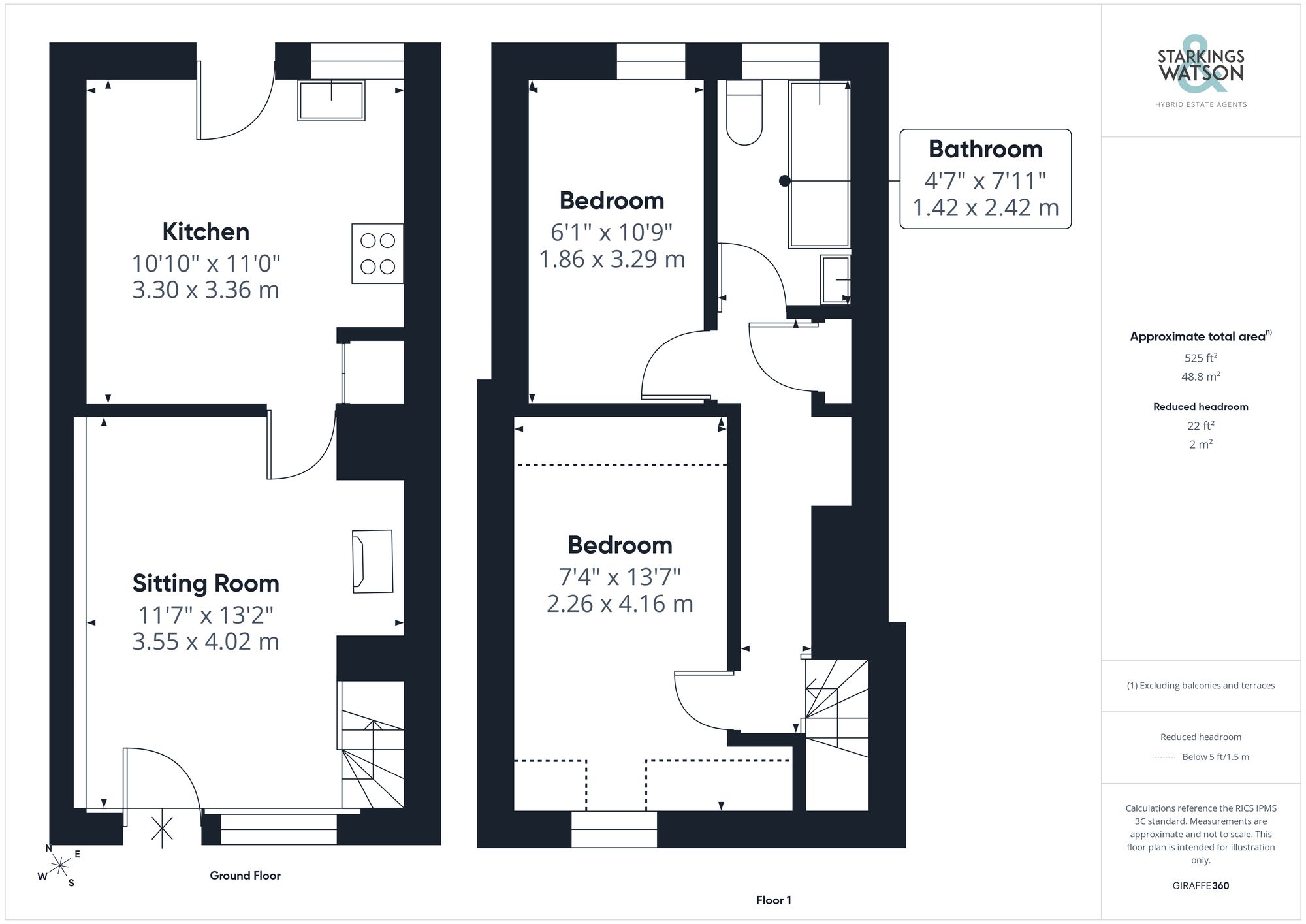 1 Leam Cottages Church Street, Eye floorplan