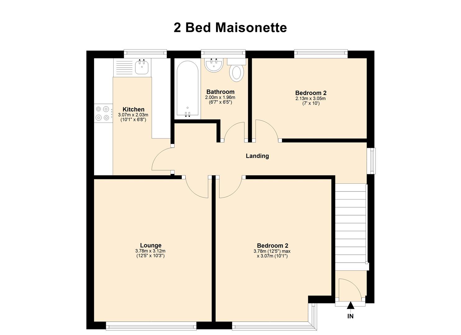 100, Lancaster Avenue, Slough floorplan