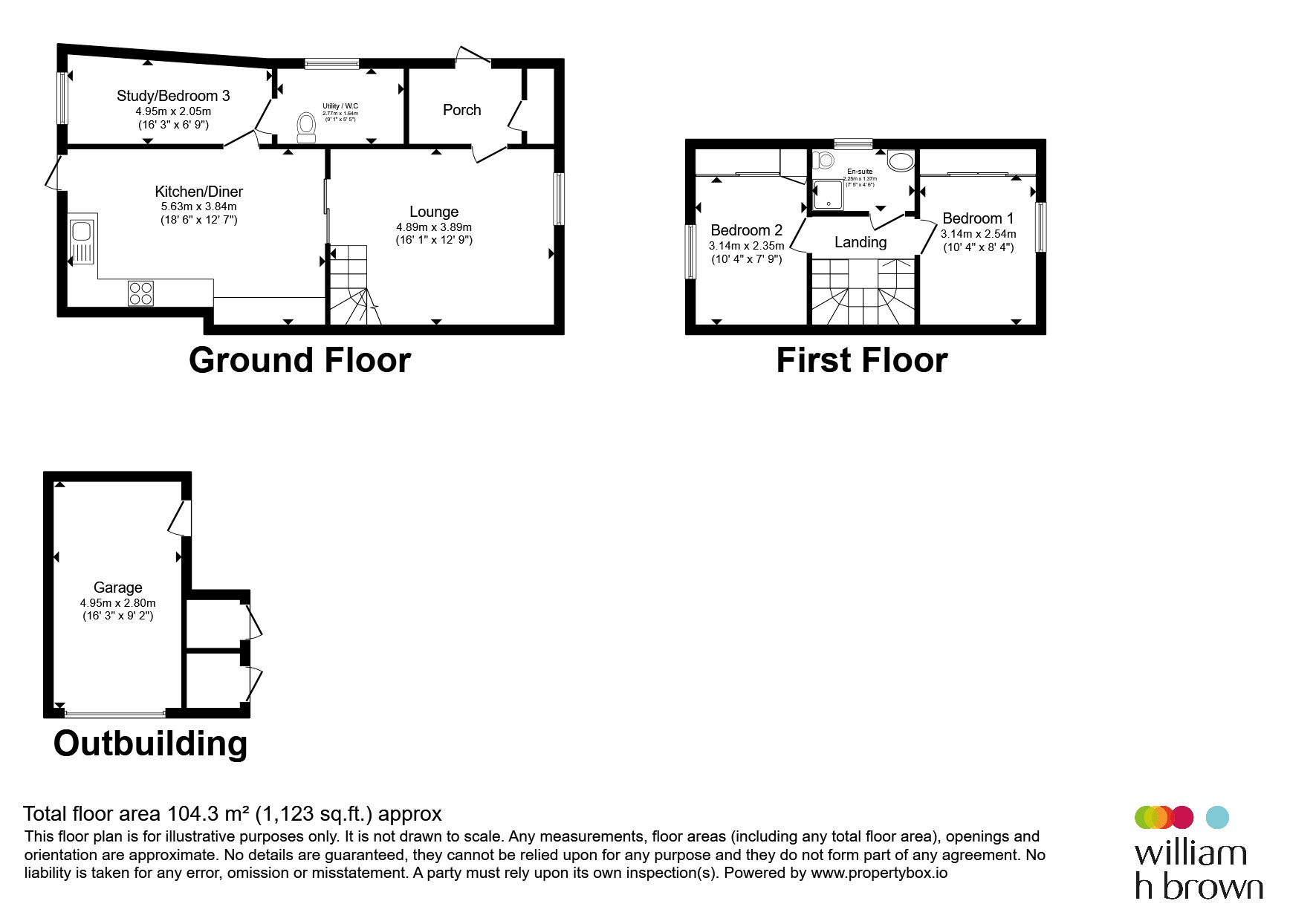 121, Kings Road, Sudbury floorplan