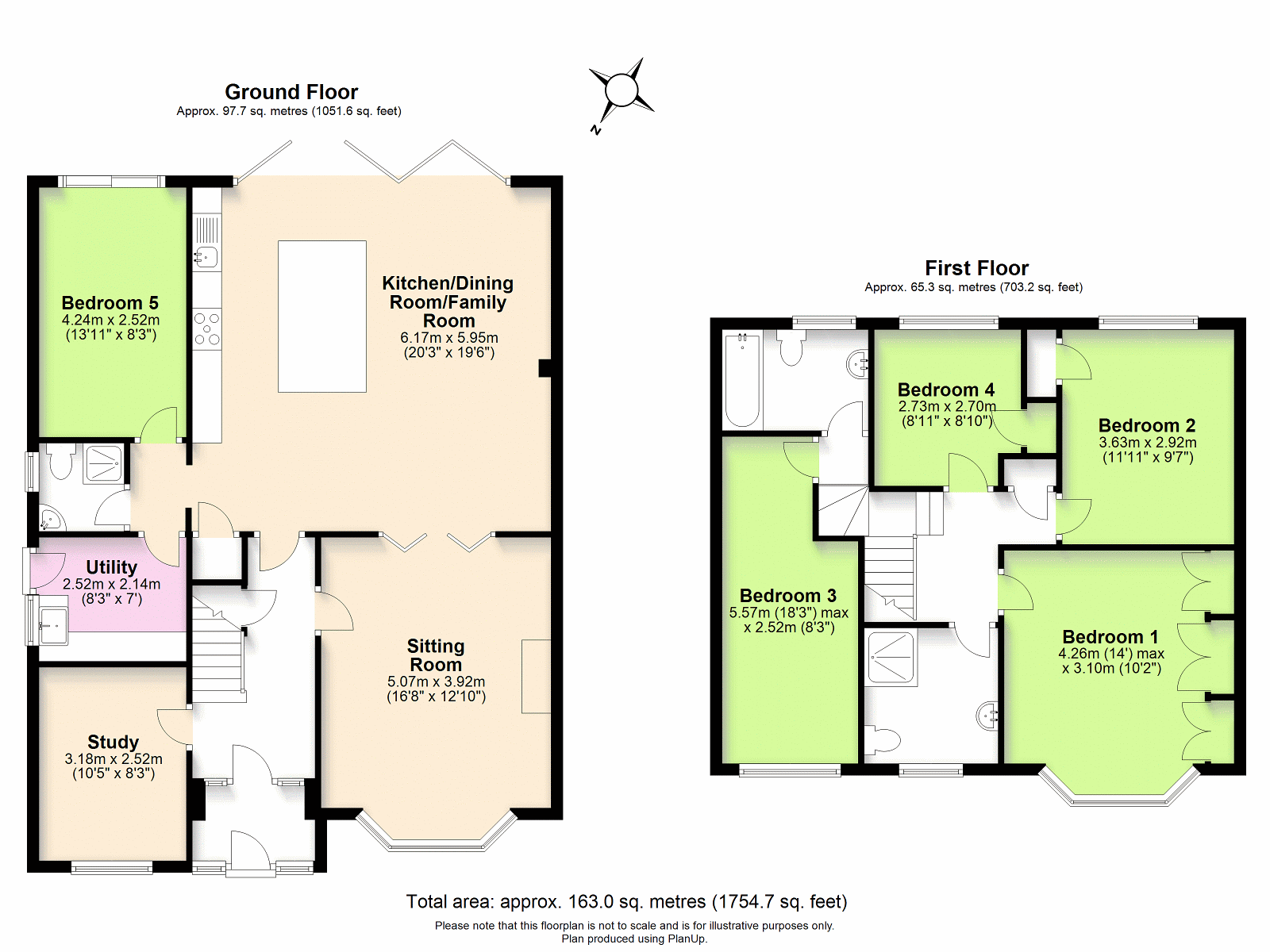 37, Sole Farm Road, Great Bookham floorplan