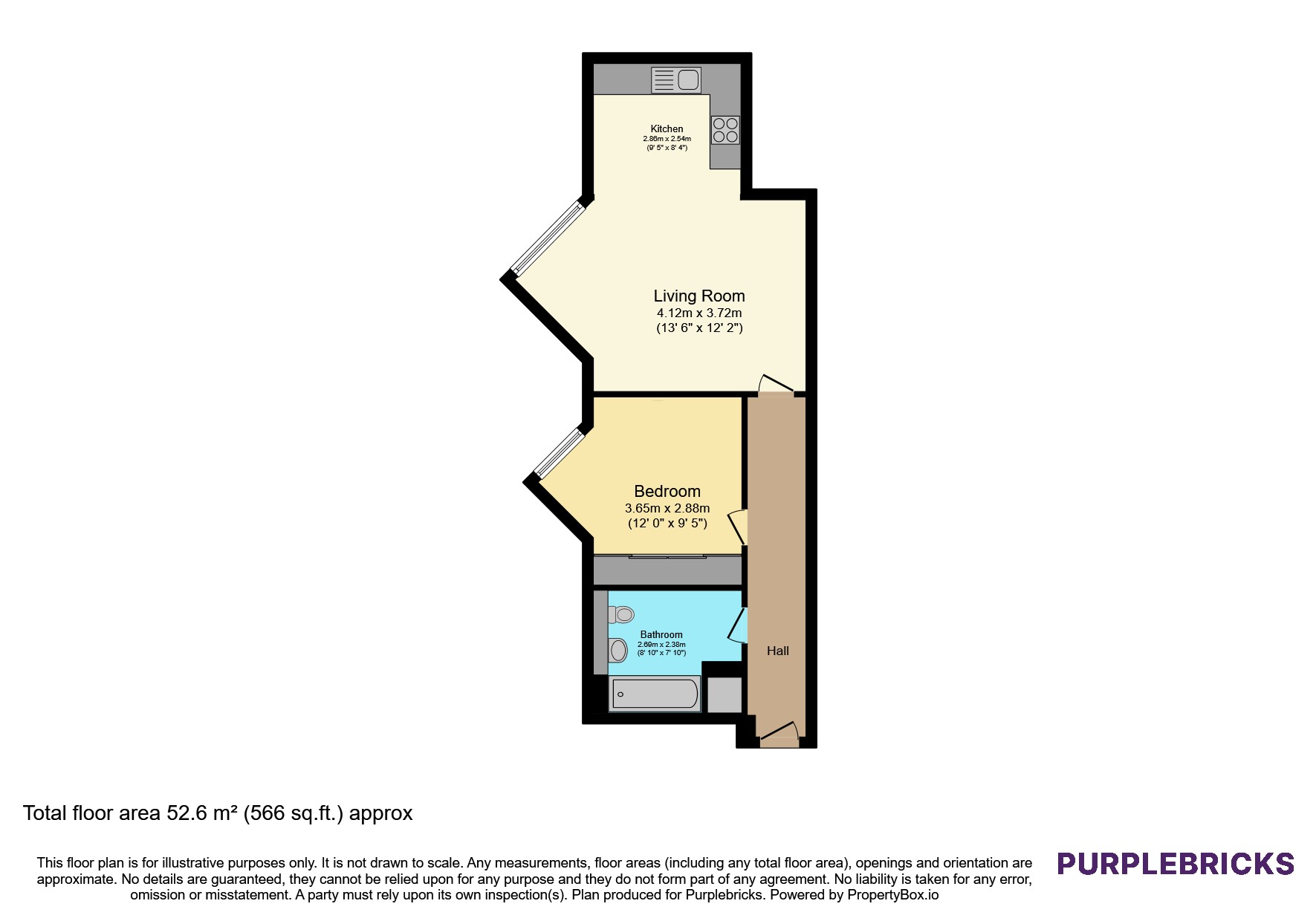 15g, Fraser Place, Aberdeen floorplan