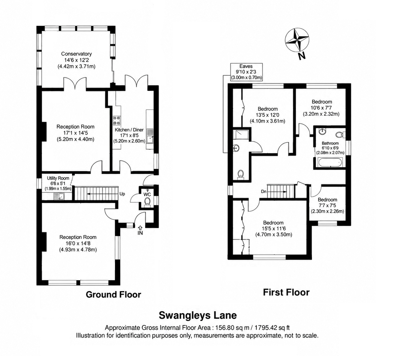 Swangleys Lane, Hertfordshire floorplan