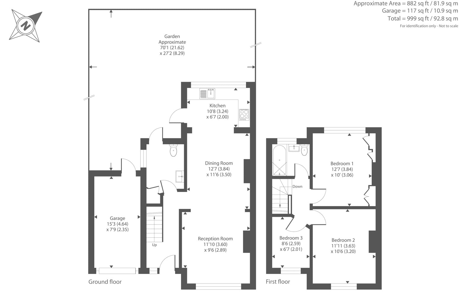 190, Swingate Lane, London floorplan