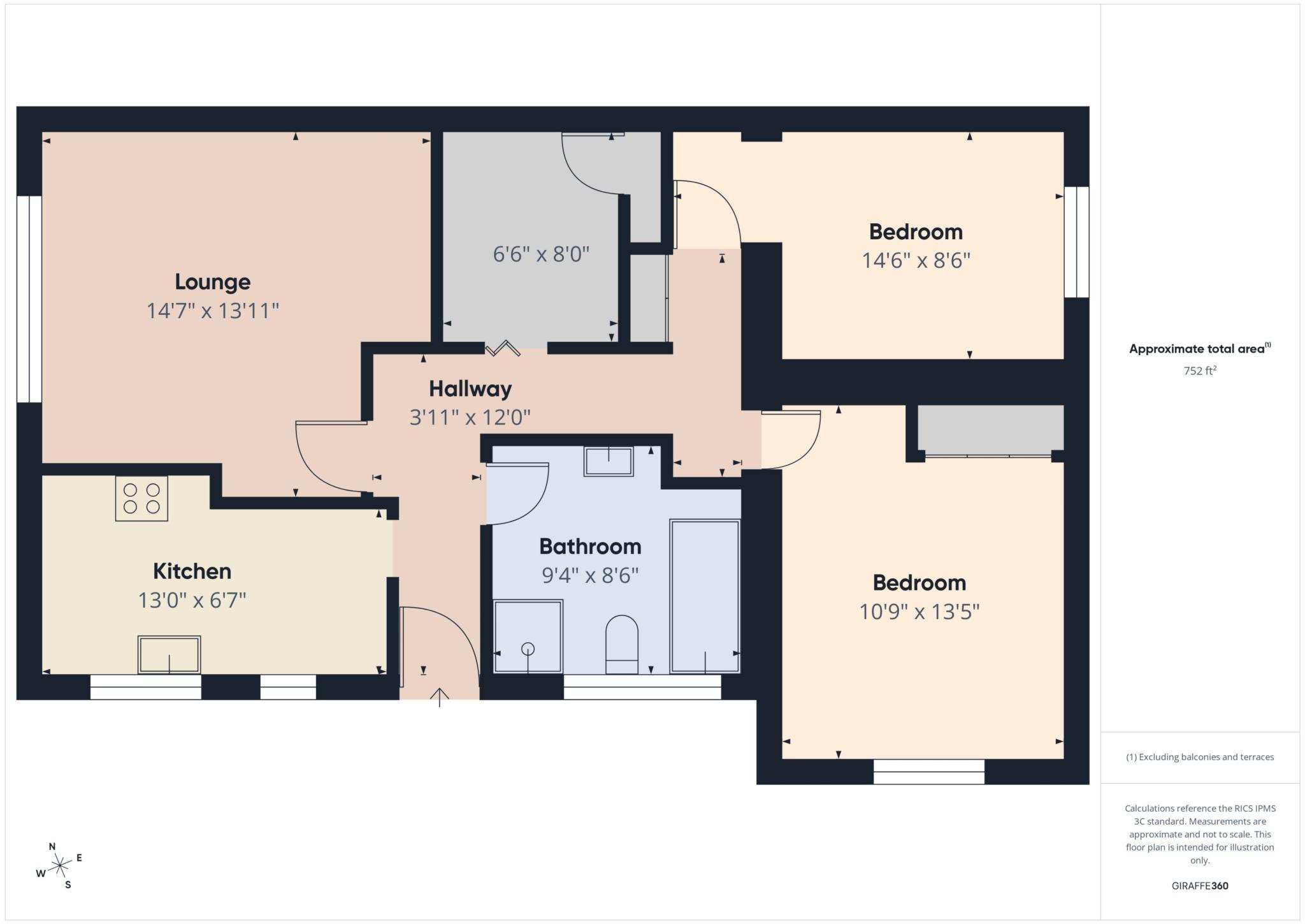 11, Maple Drive, Larkhall floorplan